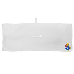 Kansas Jayhawks Microfiber Towel - 16" x 40" (White) 