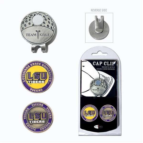 LSU Louisiana State University Tigers Golf Cap Clip Pack 22047   