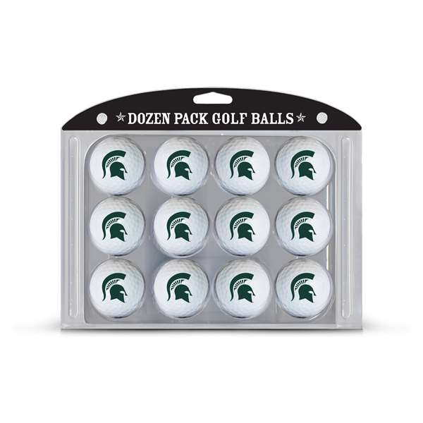 Michigan State University Spartans Golf Dozen Ball Pack 22303   