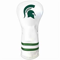 Michigan State Spartans Vintage Fairway Headcover (White) - Printed 