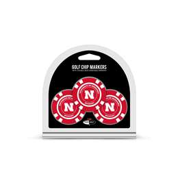 Nebraska Corn Huskers Golf 3 Pack Golf Chip 22488   