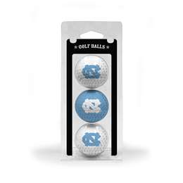 North Carolina Tar Heels Golf 3 Ball Pack 22505   