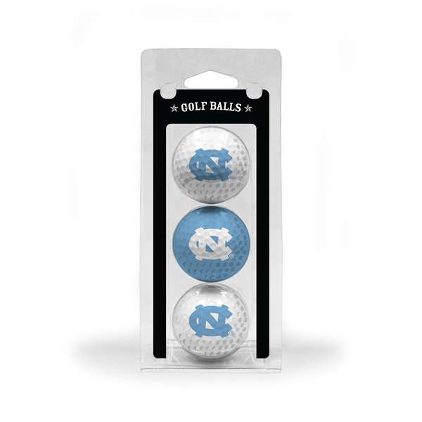 North Carolina Tar Heels Golf 3 Ball Pack 22505   