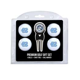 North Carolina Tar Heels Golf 4 Ball Gift Set 22506   