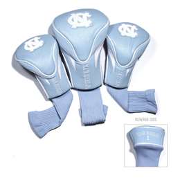 North Carolina Tar Heels Golf 3 Pack Contour Headcover 22594   