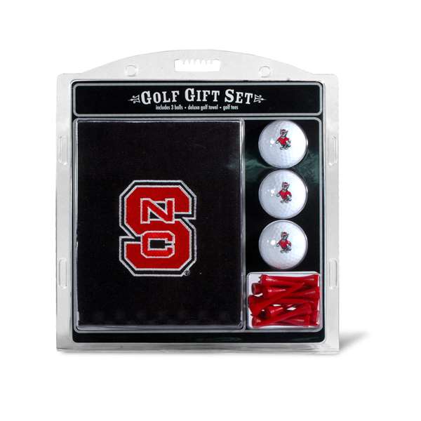 North Carolina State University Wolfpack Golf Embroidered Towel Gift Set 22620