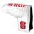 North Carolina State Wolfpack Tour Blade Putter Cover (White) - Printed