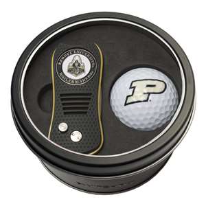 Purdue University Boilermakers Golf Tin Set - Switchblade, Golf Ball   