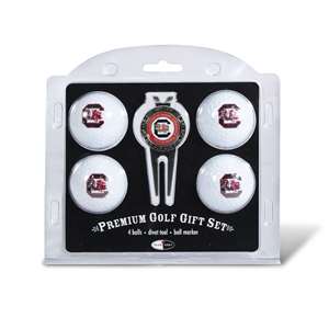 South Carolina Gamecocks Golf 4 Ball Gift Set 23106