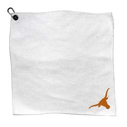 Texas Longhorns Microfiber Towel - 15" x 15" (White) 