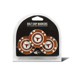 Texas Longhorns Golf 3 Pack Golf Chip 23388