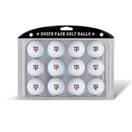 Texas A&M Aggies Golf Dozen Ball Pack 23403   