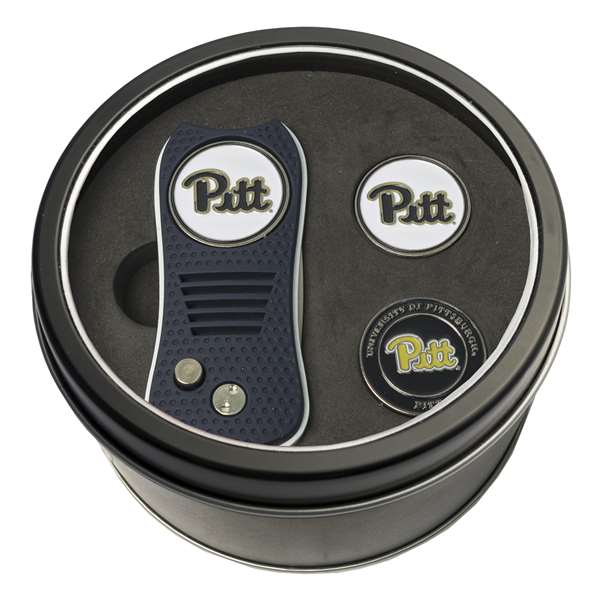 Pittsburgh Panthers Golf Tin Set - Switchblade, 2 Markers 23759   