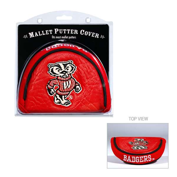 Wisconsin Badgers Golf Mallet Putter Cover 23931   