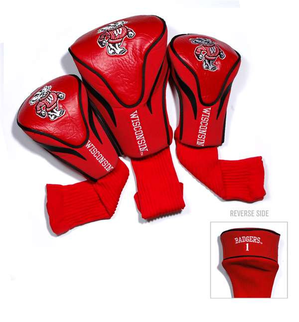 Wisconsin Badgers Golf 3 Pack Contour Headcover 23994