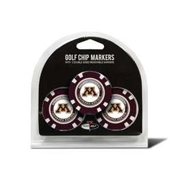 Minnesota Golden Gophers Golf 3 Pack Golf Chip 24388