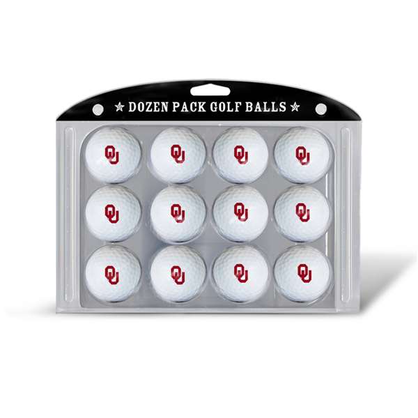 Oklahoma Sooners Golf Dozen Ball Pack 24403