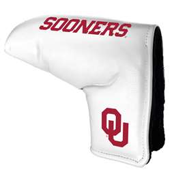 Oklahoma Sooners Tour Blade Putter Cover (White) - Printed 