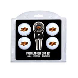 Oklahoma State University Cowboys Golf 4 Ball Gift Set 24506   