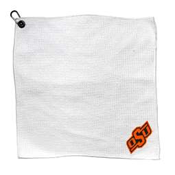 Oklahoma State Cowboys Microfiber Towel - 15" x 15" (White) 