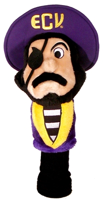 East Carolina University Pirates Golf Mascot Headcover  24613   