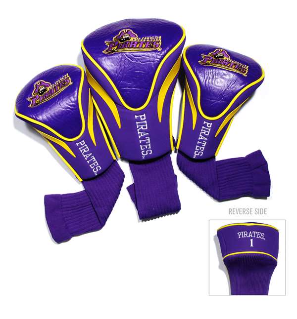 East Carolina University Pirates Golf 3 Pack Contour Headcover 24694