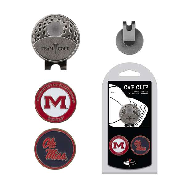 Mississippi Ole Miss Rebels Golf Cap Clip Pack 24747   