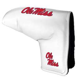 Mississippi Ole Miss Rebels Tour Blade Putter Cover (White) - Printed 