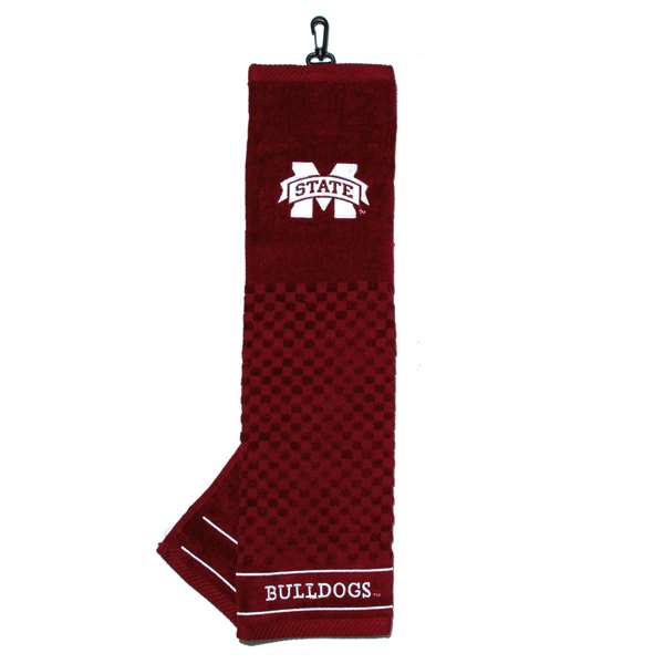Mississippi State University Bulldogs Golf Embroidered Towel 24810