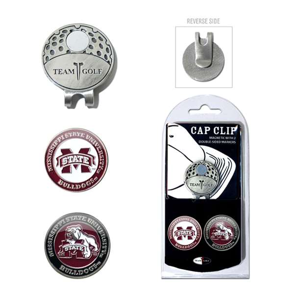 Mississippi State University Bulldogs Golf Cap Clip Pack 24847