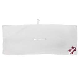 Mississippi State Bulldogs Microfiber Towel - 16" x 40" (White) 