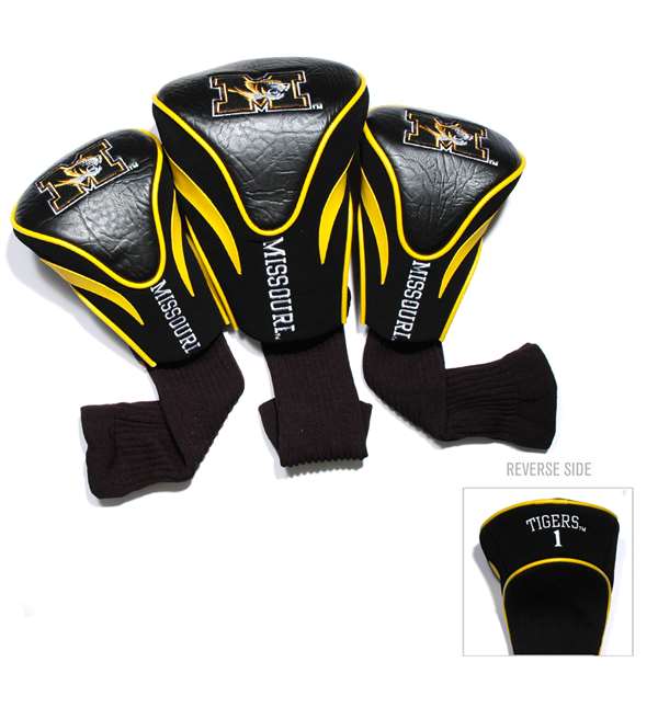 Missouri Tigers Golf 3 Pack Contour Headcover 24994   