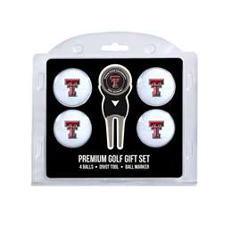 Texas Tech Red Raiders Golf 4 Ball Gift Set 25106