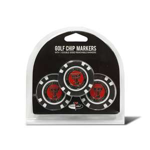 Texas Tech Red Raiders Golf 3 Pack Golf Chip 25188