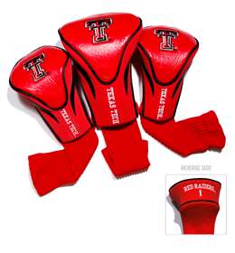 Texas Tech Red Raiders Golf 3 Pack Contour Headcover 25194