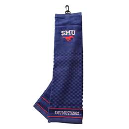 SMU Southern Methodist University Mustangs Golf Embroidered Towel 25210   