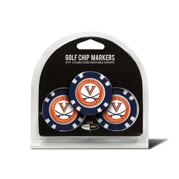 Virginia Cavaliers Golf 3 Pack Golf Chip 25488   