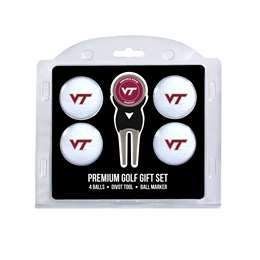 Virginia Tech Hokies Golf 4 Ball Gift Set 25506   