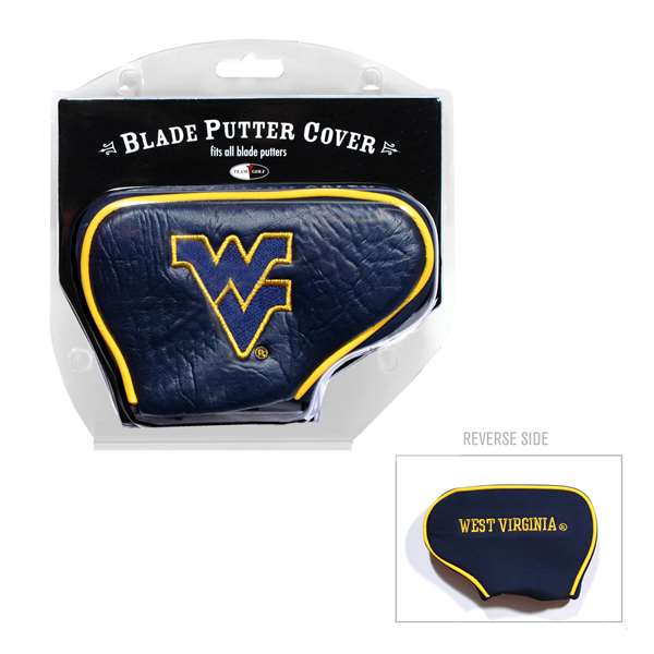 West Virginia Mountaineers Golf Blade Putter Cover 25601   