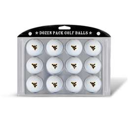 West Virginia Mountaineers Golf Dozen Ball Pack 25603   