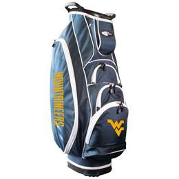 West Virginia Mountaineers Albatross Cart Golf Bag Navy