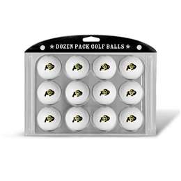 Colorado Buffaloes Golf Dozen Ball Pack 25703