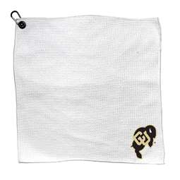 Colorado Buffaloes Microfiber Towel - 15" x 15" (White) 