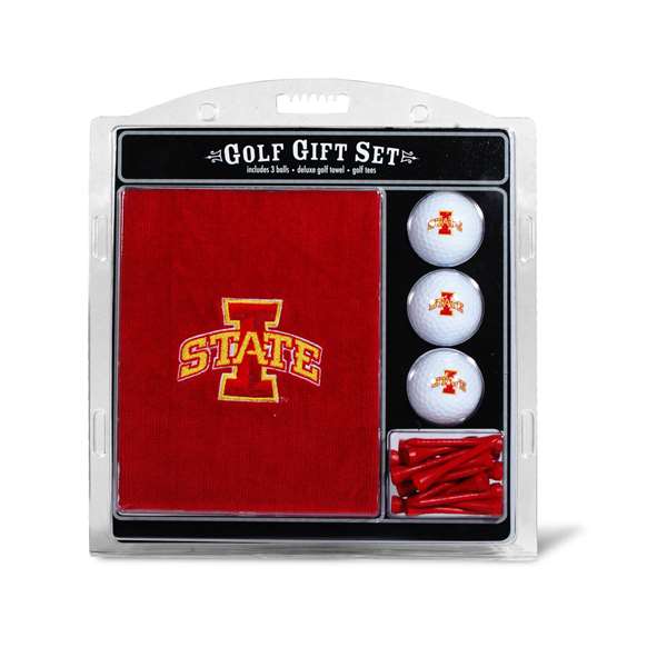Iowa State University Cyclones Golf Embroidered Towel Gift Set 25920   