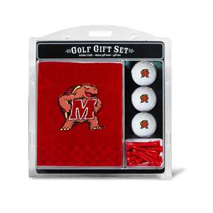 Maryland Terrapins Golf Embroidered Towel Gift Set 26020   