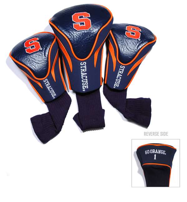 Syracuse Uninversity Orange Golf 3 Pack Contour Headcover 26194   