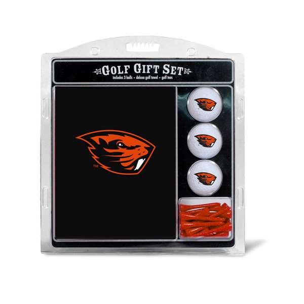 Oregon State University Beavers Golf Embroidered Towel Gift Set 27420   