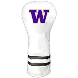 Washington Huskies Vintage Fairway Headcover (White) - Printed