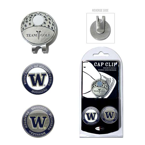 Washington Huskies Golf Cap Clip Pack 28547   