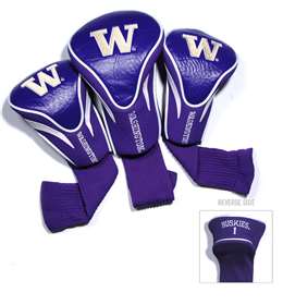 Washington Huskies Golf 3 Pack Contour Headcover 28594